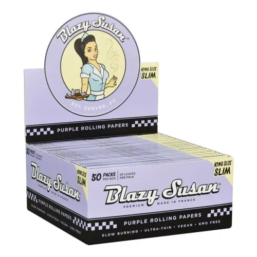Product image of Blazy Susan Purple Rolling Papers