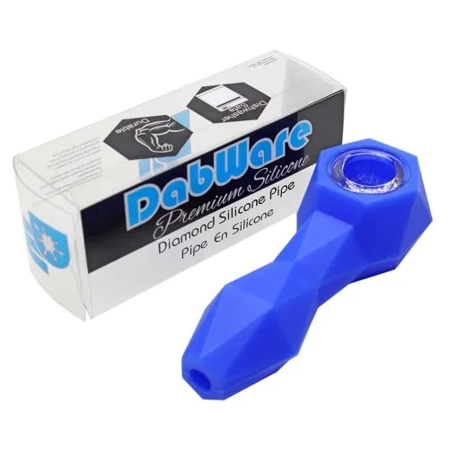 Product image of Dabware, Silicone Platinum Diamond Hand Pipe