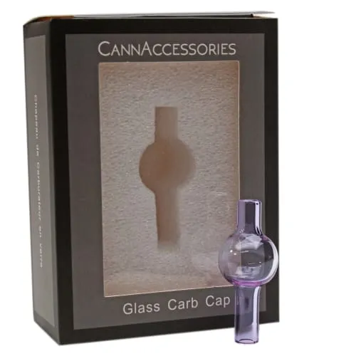 Product image of CannAccessories Glass Globe Directional Airflow Carb Cap