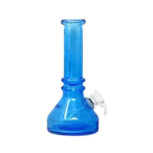 Product image of Blueberry Glass Bong 6" Mini Beaker