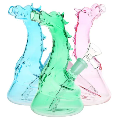 Product image of 6" Puff the Magic Dragon Glass Water Pipe