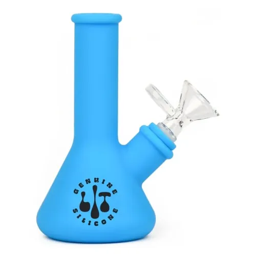 Product image of Lit Silicone 5" Beaker Water Pipe