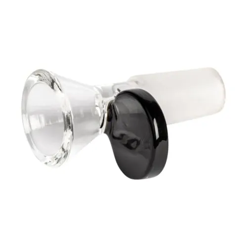 Product image of Red Eye Glass, 14mm Glass-on-Glass Cone Pull-Out w/Disc Handle