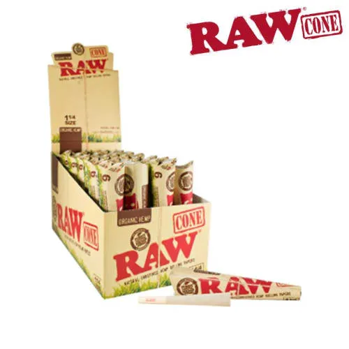 Product image of Raw - Organic Hemp Pre-Rolled Cones 1.25"