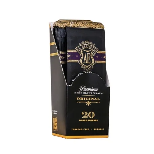 Product image of Albert Einstone's, Hemp Blunt Wrap 2 Pack