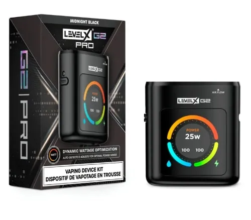 Product image of Level X, G2 Pro E-Vape Device, Midnight Black