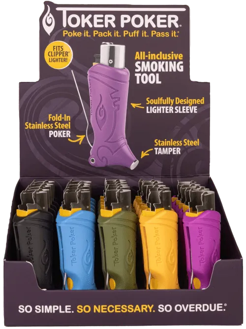 Product image of Lighter Sleeve for Clipper Lighters - Toker Poker