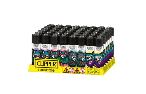 Product image of Classic Large Lighters Racoons - Clipper