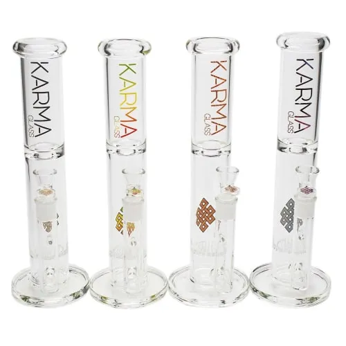 Product image of Glass Bong 14" Honeycomb - Karma Glass