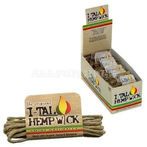 Product image of Small I-TAL Hemp Wick 50pc Display