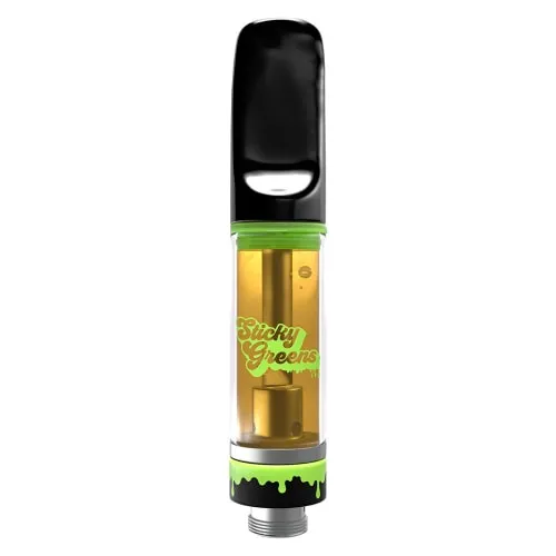 Product image of Golden CRML Liquid Diamond - Sticky Greens -  510 Cartridges