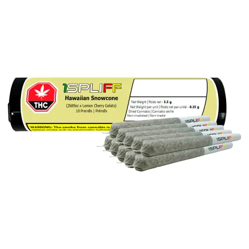 Product image of Hawaiian Snowcone Pre-Rolls 10 x 0.35g - 1SPLIFF