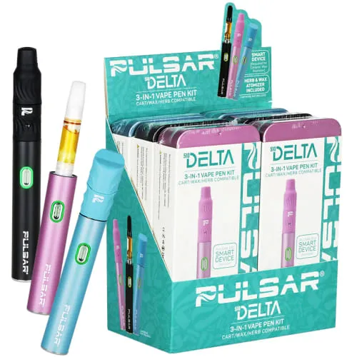 Product image of 510 Delta 3-in-1 Smart Battery Vape Pen Kit - 800mAh - Pulsar