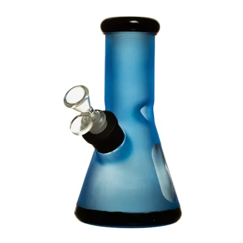 Product image of Arsenal Glass, 8" 7mm Frosted Glass Bong w/ Gift Box