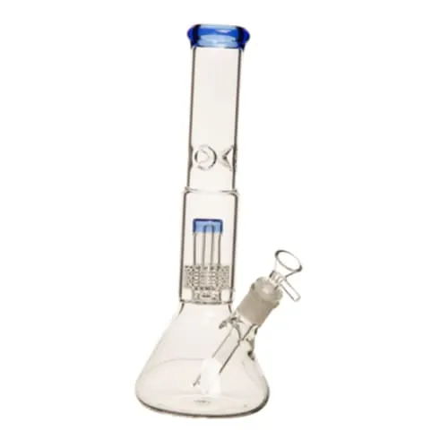 Product image of Arsenal Glass, 14" 5mm Diamond Sphere Beaker Bong - Assorted Colours