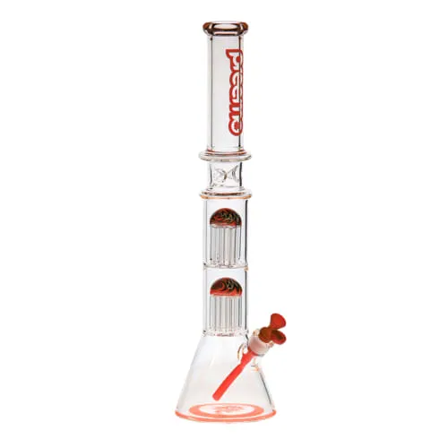 Product image of 22" Preemo Double Tree Perc Beaker - Red