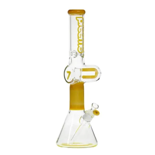 Product image of Preemo Glass U-Shape Perc Beaker - Topaz