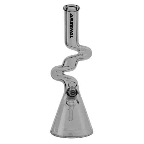 Product image of Arsenal Spiral Twist Glass Zong - Smoke