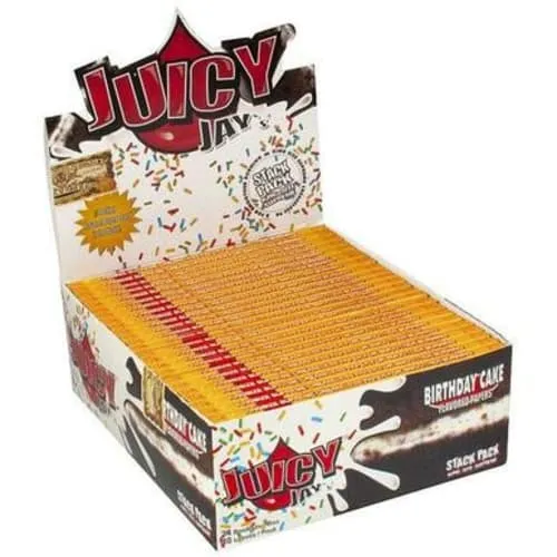 Product image of Juicy Jays King Size Rolling Papers - Birthday Cake
