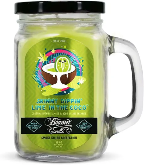 Product image of Beamer Smoke Killer Collection Candle - Skinny Dippin Lime In The Coco