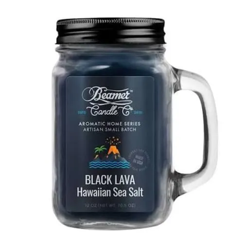 Product image of Beamer Smoke Killer Collection Candle - Black Lava Hawaiian Sea Salt