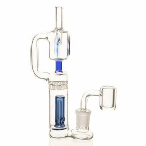 Product image of 6" Arsenal Dual Chamber Recycler Dab Rig