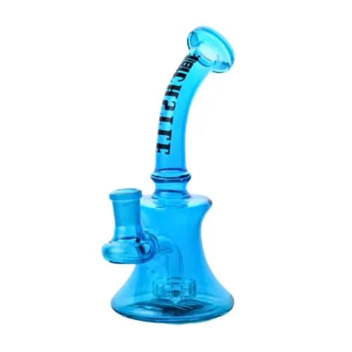Product image of 7" Castle Glass Mini Rig - Blue