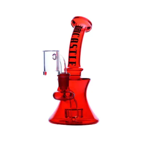 Product image of Castle Glass Mini Rig - Red