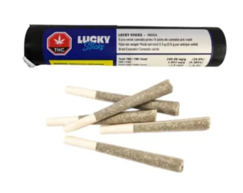 Product image of Lucky Sticks Indica - Lucky - Joints