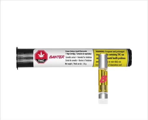 Product image of Grape Galaxy Liquid Diamond - Banter - 510 Cartridges